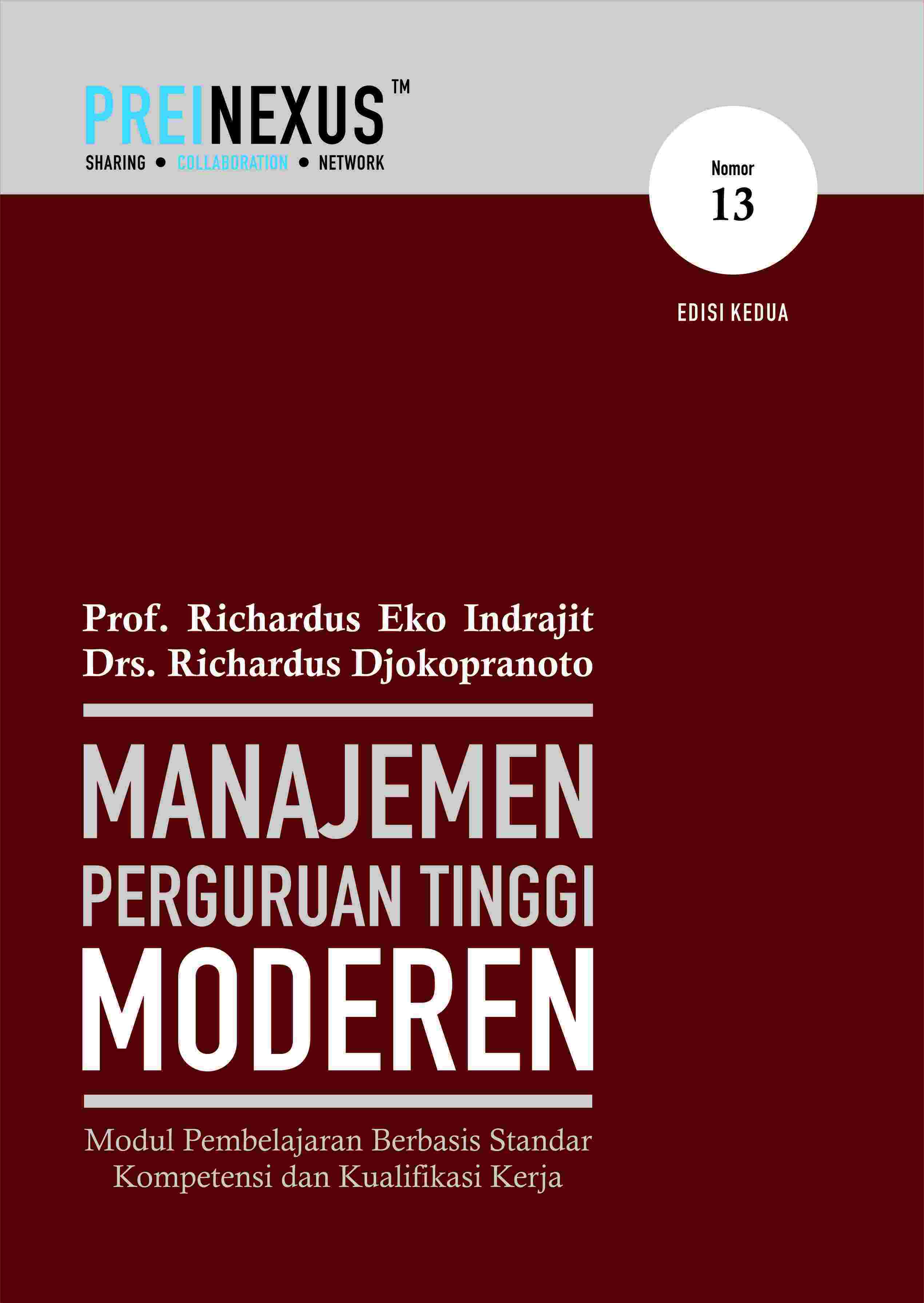 Sampul buku Manajemen Perguruan ...
