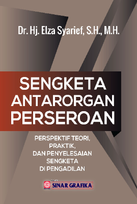 Sampul buku Sengketa Antarorgan ...