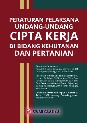 Sampul buku Peraturan Pelaksana ...