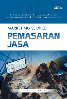 Sampul buku MARKETING SERVICE PE...