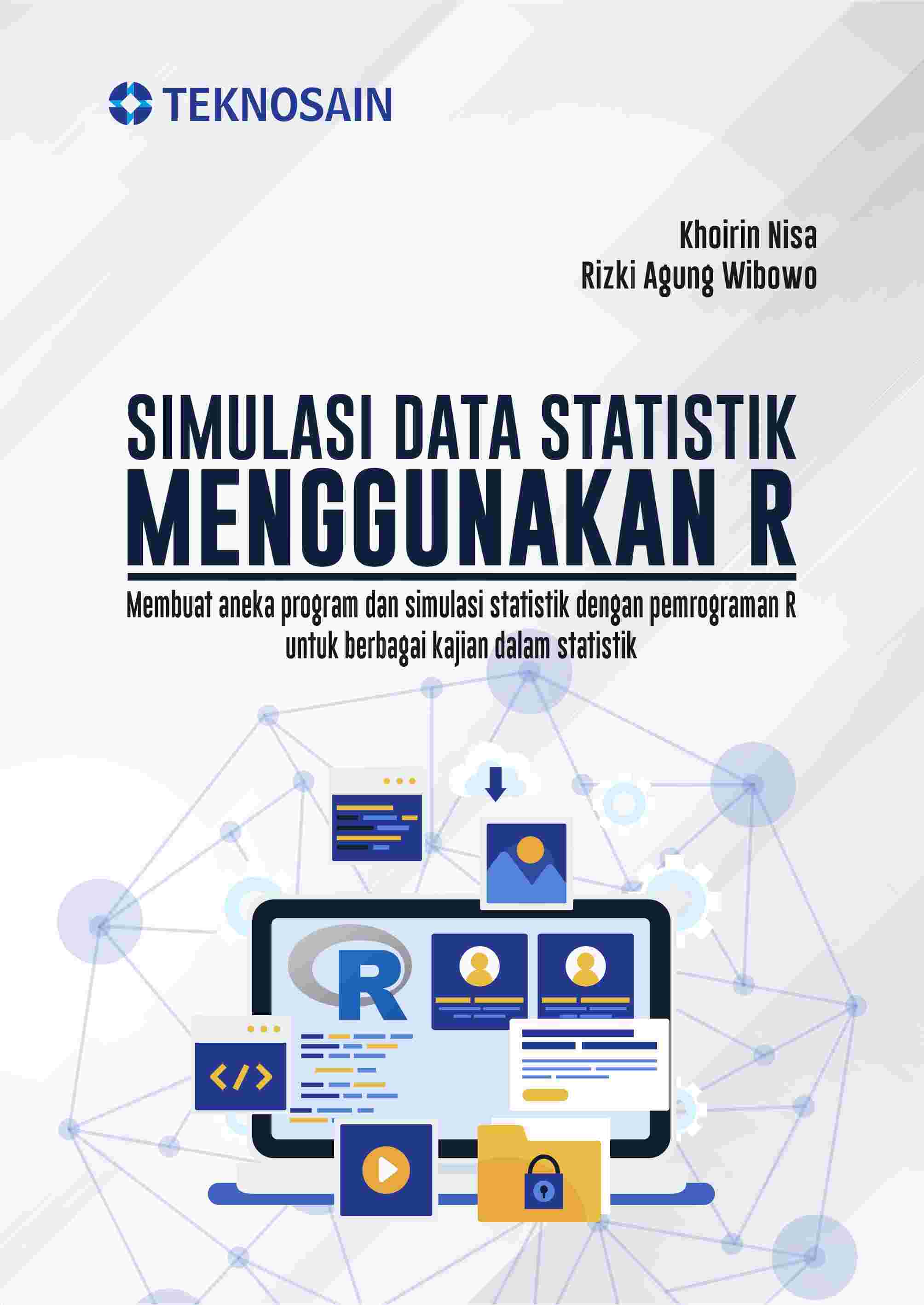 Sampul buku Simulasi Data Statis...