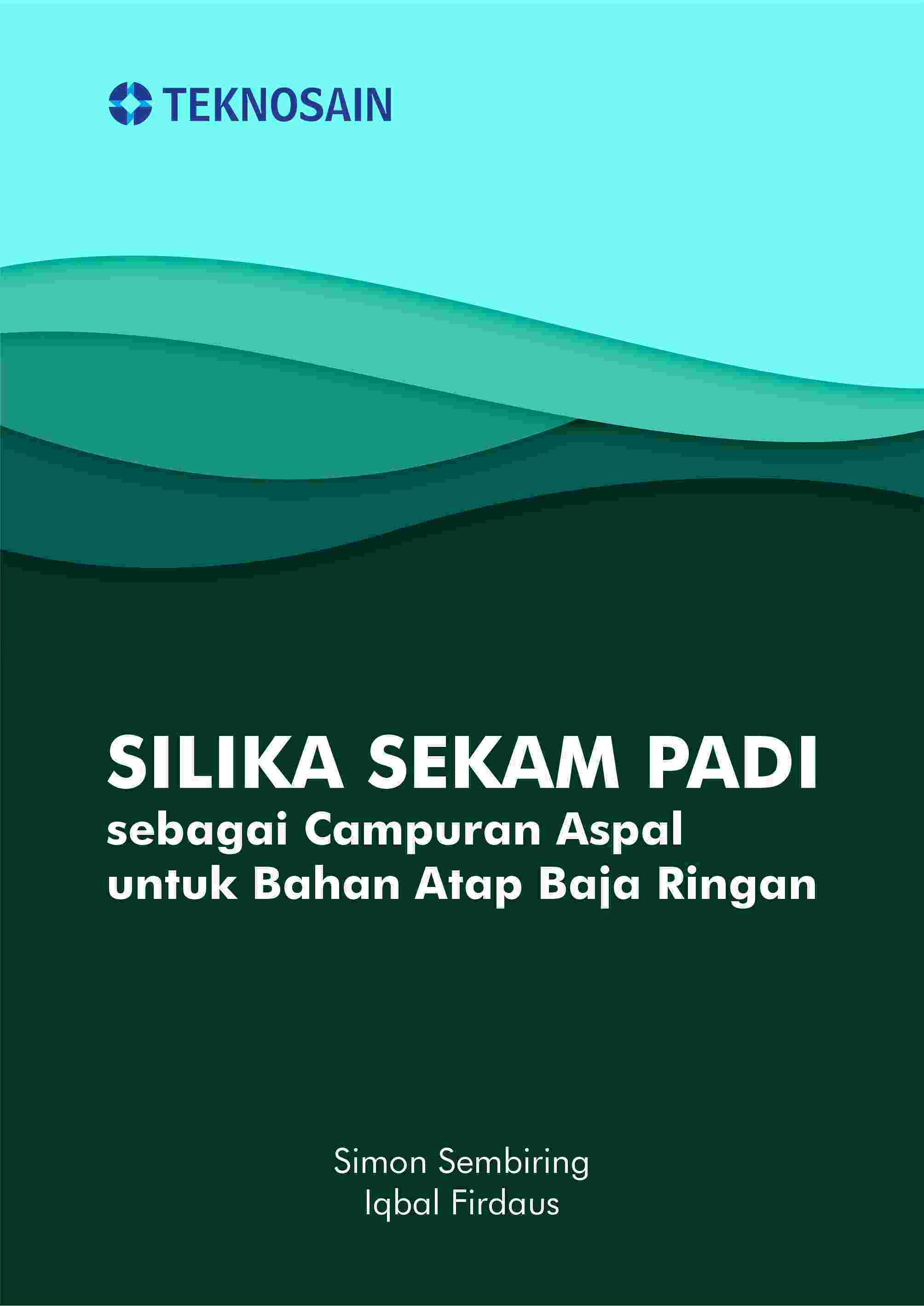 Sampul buku Silika Sekam Padi se...