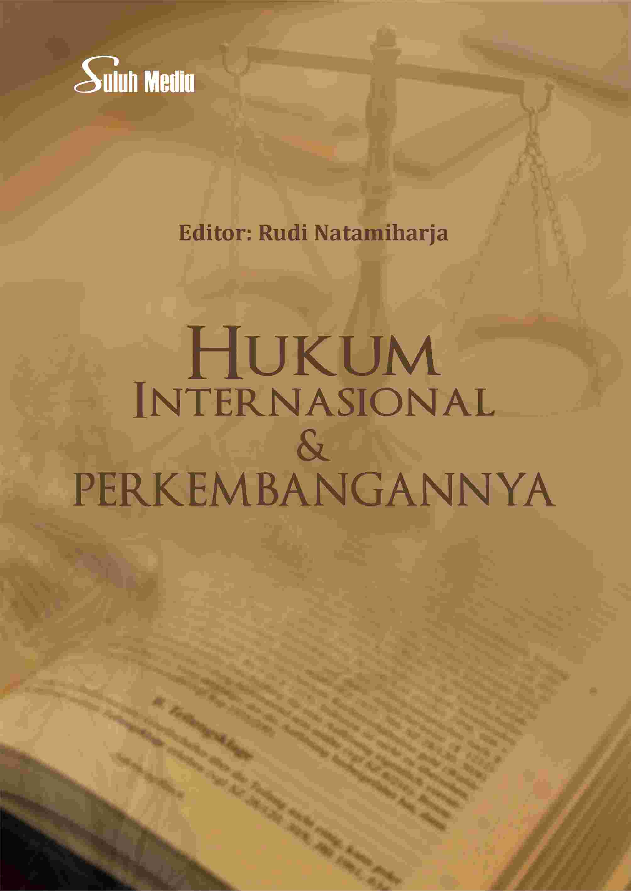 Sampul buku Hukum Internasional ...